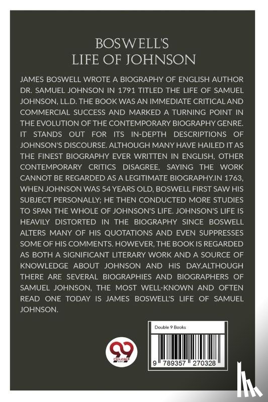 Boswell, James - Boswell's Life of Johnson