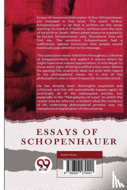 Schopenhauer, Arthur - Essays of Schopenhauer