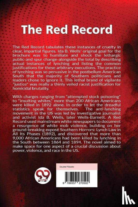 Wells-Barnett, Ida B. - The Red Record