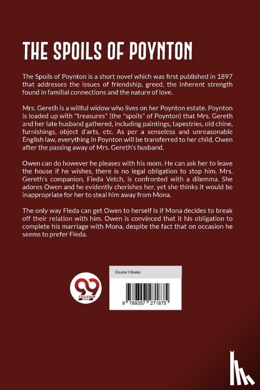 James, Henry - The Spoils of Poynton