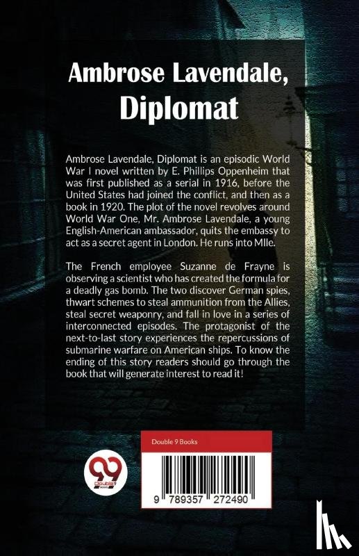 Oppenheim, E. Phillips - Ambrose Lavendale,Diplomat