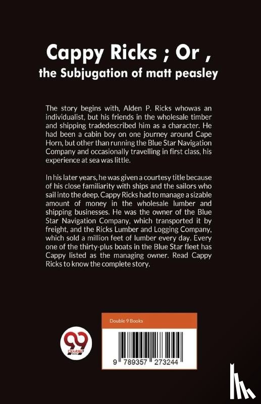B.Kyne, Peter - Cappy Ricks