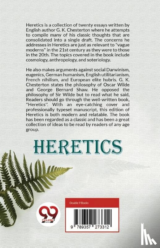 Chesterton, G.K. - Heretics