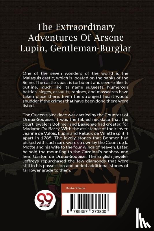 Leblanc, Maurice - The Extraordinary Adventures Of Arsene Lupin, Gentleman-Burglar