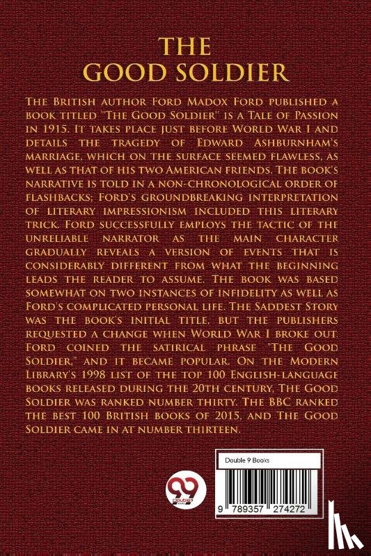 Ford, Ford Madox - The Good Soldier