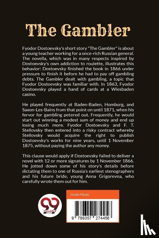 Dostoyevsky, Fyodor - The Gambler