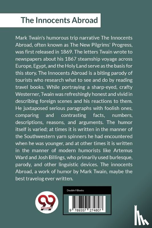 Twain, Mark - The Innocents Abroad