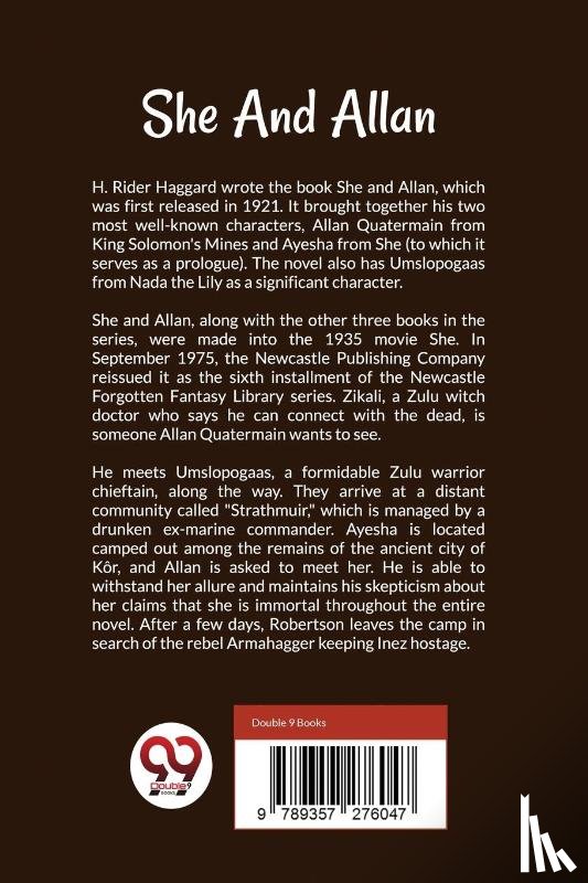 Haggard, H. Rider - She and Allan
