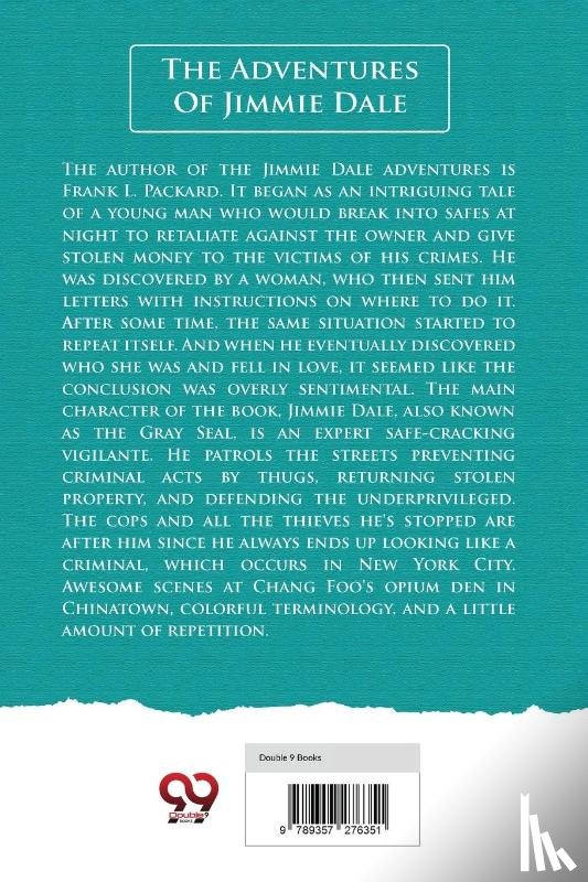 Packard, Frank L. - The Adventures of Jimmie Dale