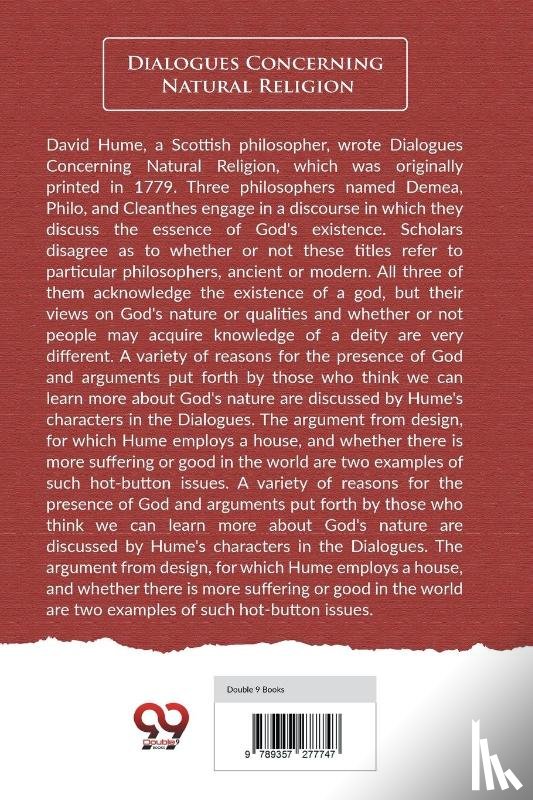 Hume, David - Dialogues Concerning Natural Religion