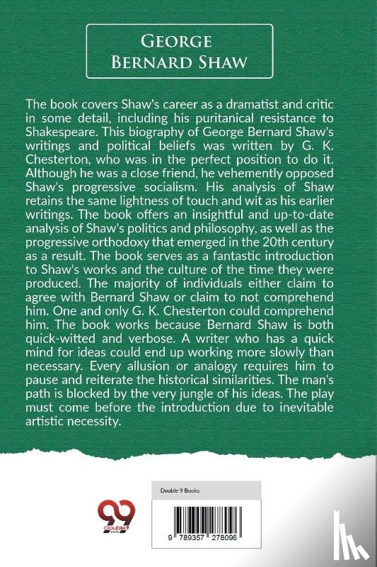 Chesterton, G.K. - George Bernard Shaw