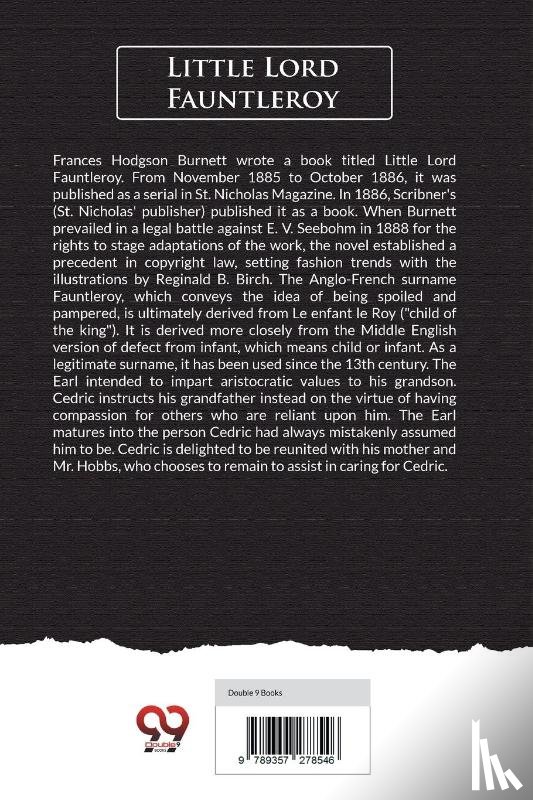 Burnett, Frances Hodgson - Little Lord Fauntleroy