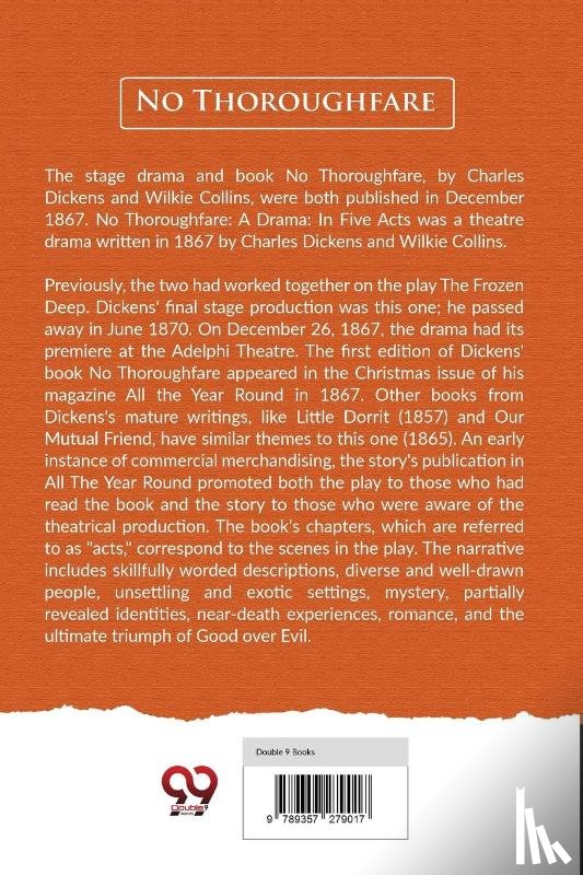 Dickens, Charles, Collins, Wilkie - No Thoroughfare