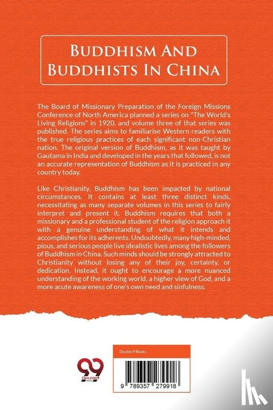Hodous, Lewis - Buddhism and Buddhists in China