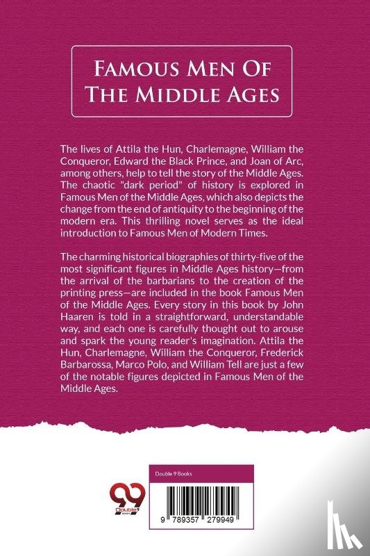 Haaren, John H., Poland, Addison B. - Famous Men of the Middle Ages