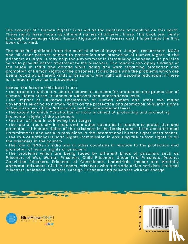 Dubey, Upendra Nath - Prisoners and Human Rights