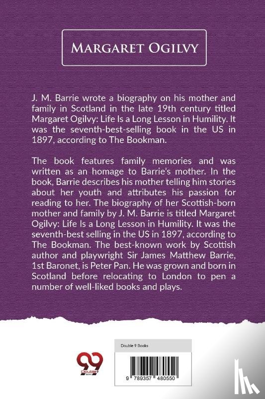 Barrie, J. M. - Margaret Ogilvy