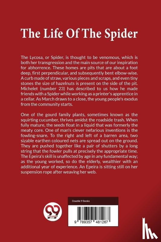 Fabre, Jean-Henri - The Life of the Spider