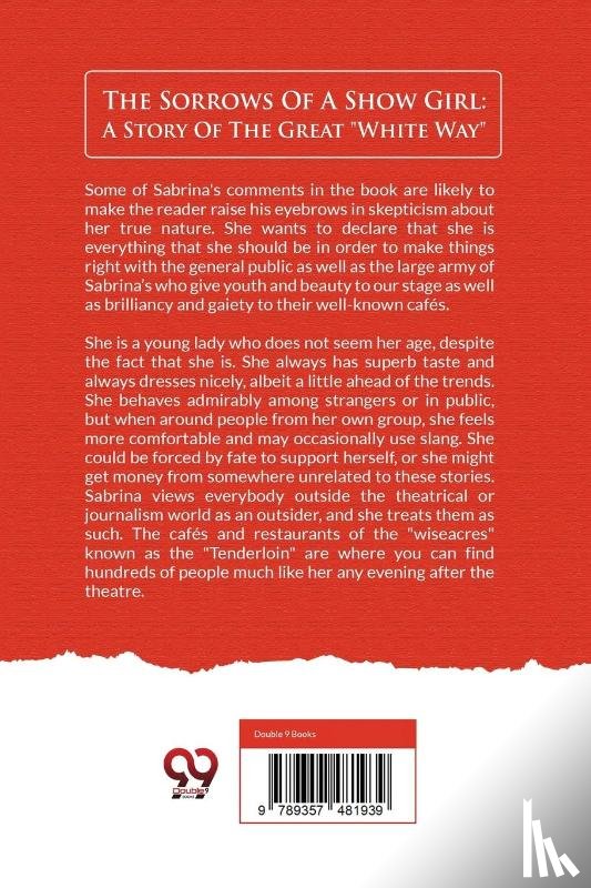 Mcgaffey, Kenneth - The Sorrows of a Show Girl