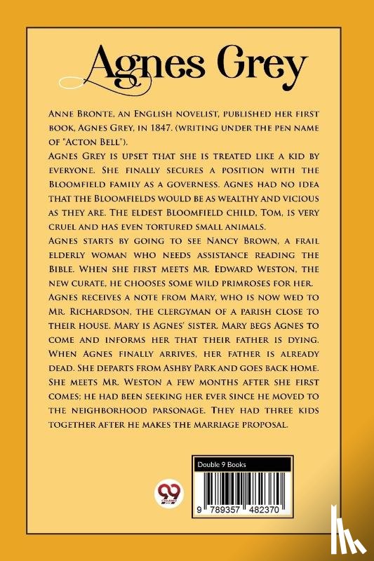 Bronte, Anne - Agnes Grey