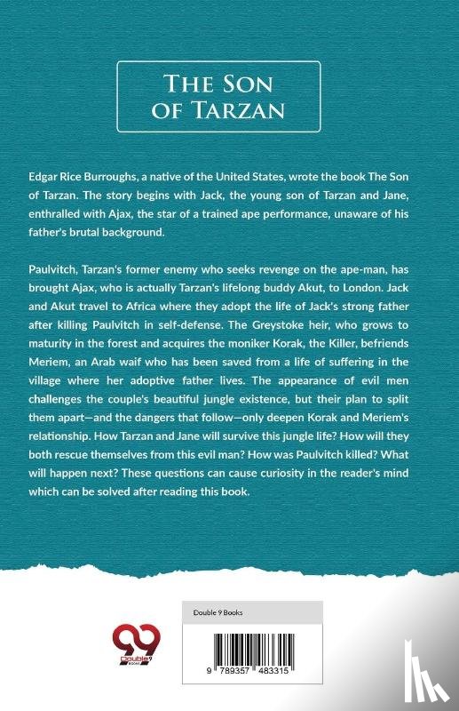 Burroughs, Edgar Rice - The Son of Tarzan