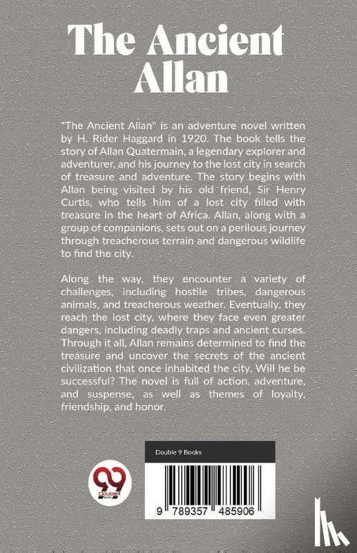 Haggard, H. Rider - The Ancient Allan