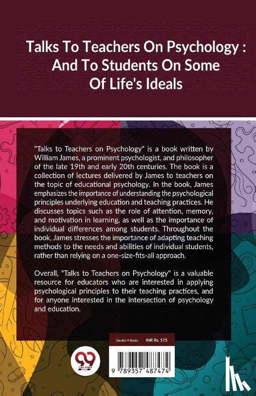 James, William - Talks to Teachers on Psychology