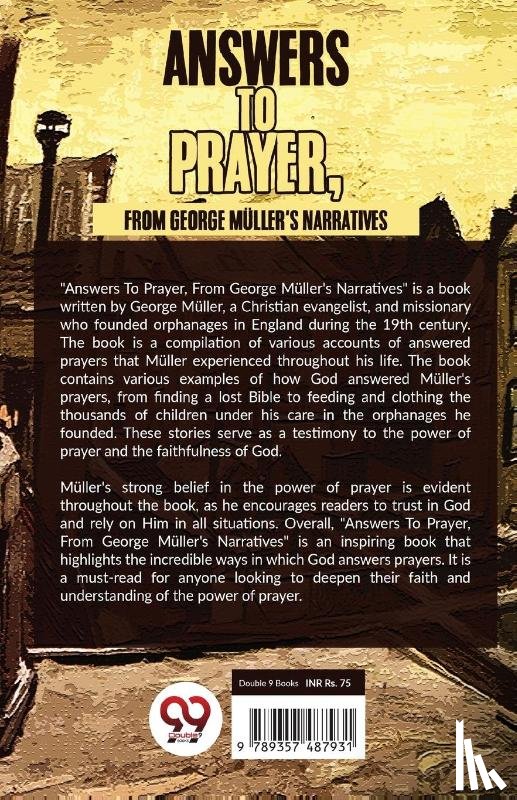 M?Ller, George - Answers to Prayer, from George M?Ller's Narratives