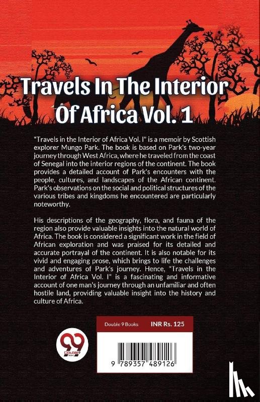 Park, Mungo - Travels In The Interior Of Africa Vol. 1