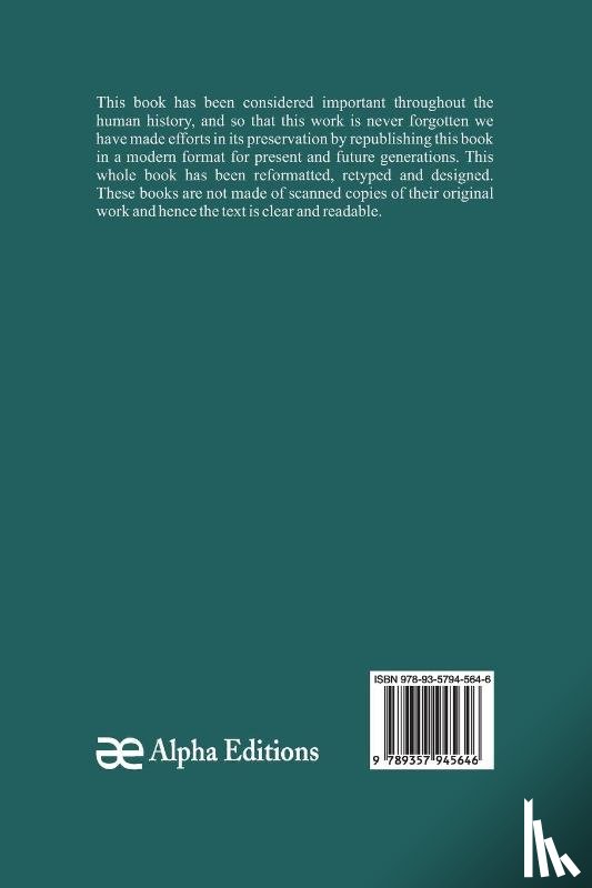 Bohr, Niels - The Theory of Spectra and Atomic Constitution