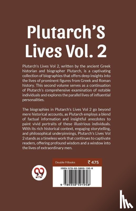 Plutarch - Plutarch?S Lives