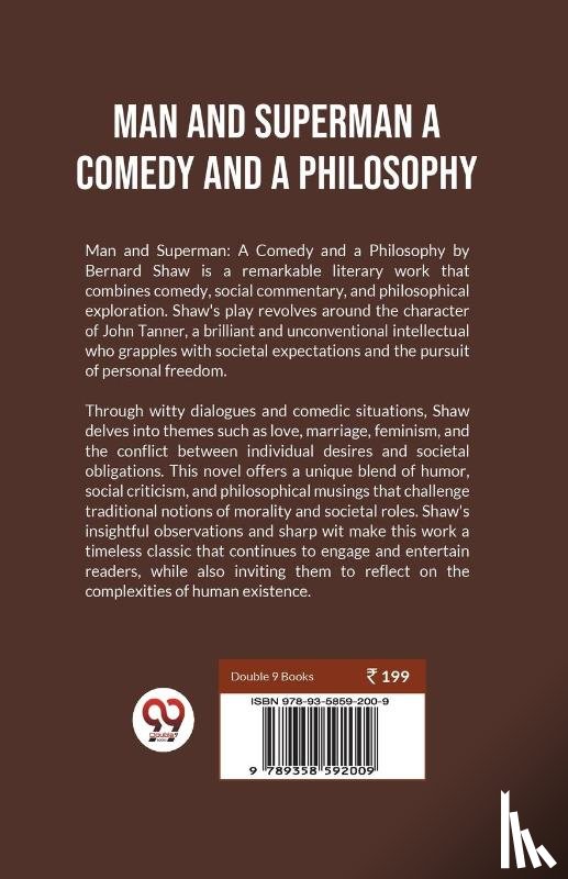 Shaw, Bernard - Man and Superman a Comedy and a Philosophy