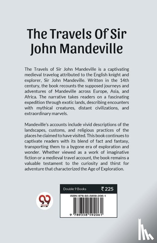 Mandeville, John - The Travels Of Sir John Mandeville