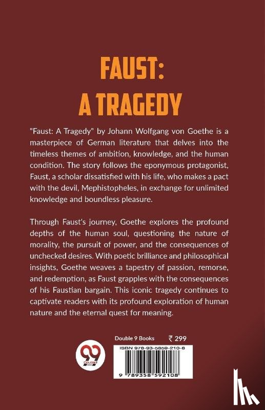 Goethe - Faust: A Tragedy