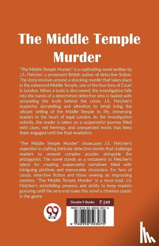 Fletcher, J.S. - The Middle Temple Murder