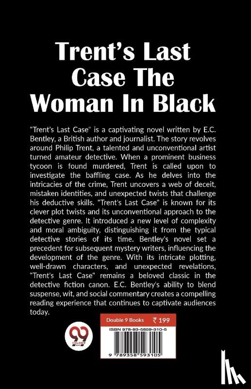 Bentley, E.C. - Trent?S Last Case the Woman in Black