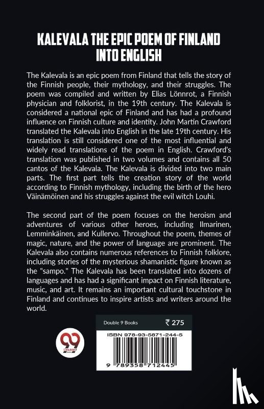 Martin Crawford, John - Kalevala The Epic Poem Of Finland Into English