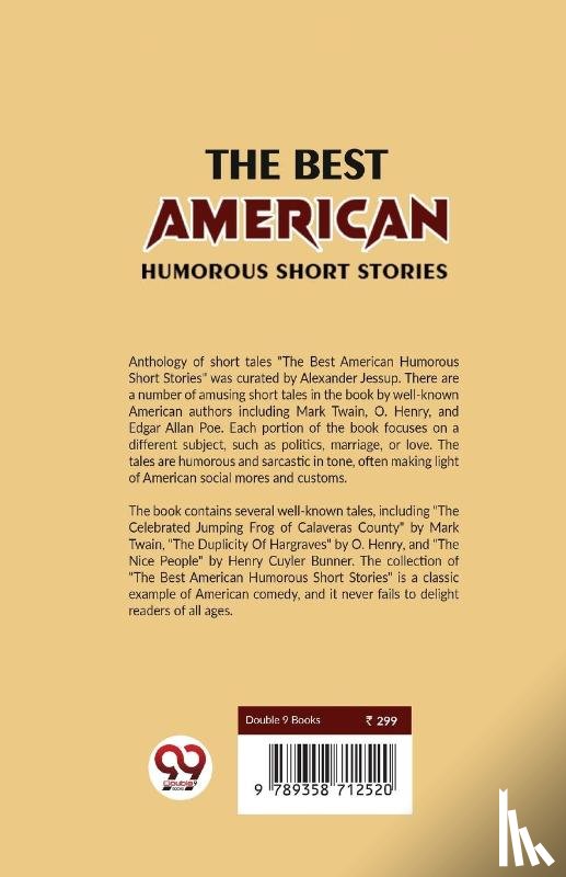 Jessup, Alexander - The Best American Humorous Short Stories