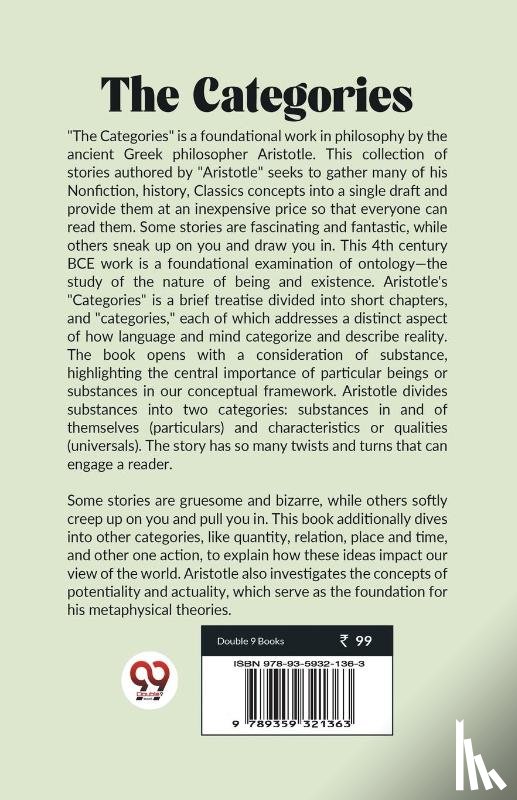 Aristotle - The Categories