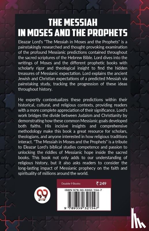 Lord, Eleazar - The Messiah in Moses and the Prophets