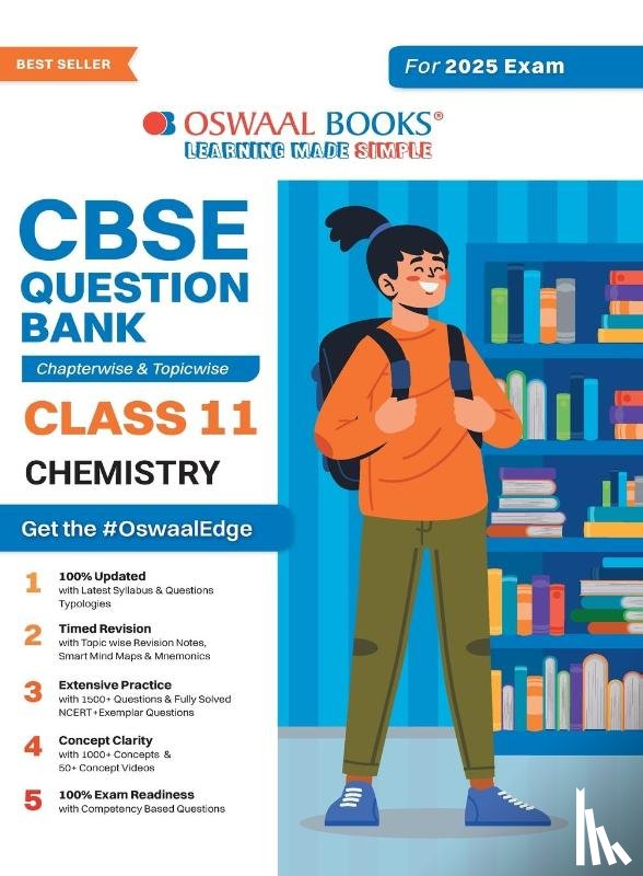 Oswaal Books And Learning Pvt Ltd - Oswaal CBSE Question Bank Class 11 Chemistry, Chapterwise and Topicwise Solved Papers For 2025 Exams