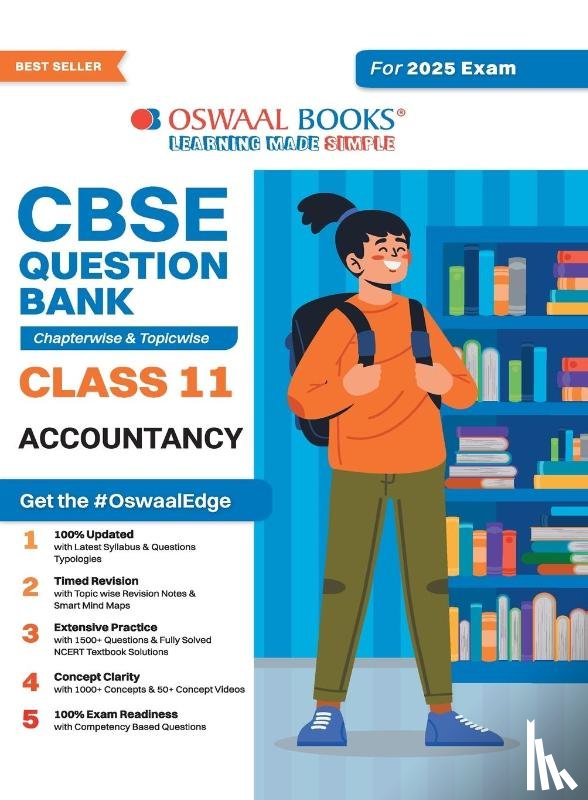 Oswaal Editorial Board - Oswaal CBSE Question Bank Class 11 Accountancy, Chapterwise and Topicwise Solved Papers For 2025 Exams