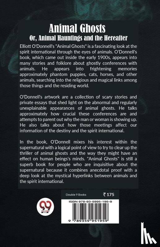 O'Donnell Elliott - Animal GhostsOr, Animal Hauntings and the Hereafter (Edition2023)