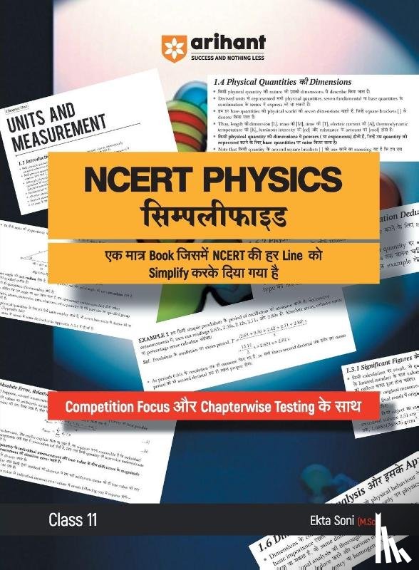 Soni, Ekta - Arihant NCERT PHYSICS Simplified Class 11th