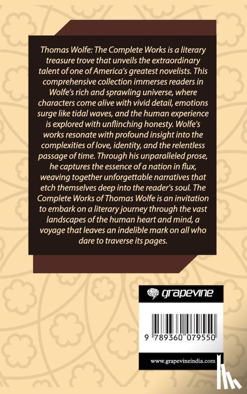 Wolfe, Thomas - Thomas Wolfe