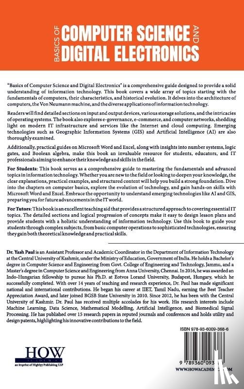 Paul, Yash - Basics of Computer Science and Digital Electronics