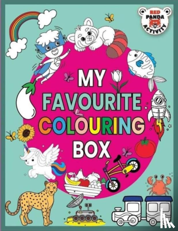 Red Panda - My Favourite Colouring Book Box