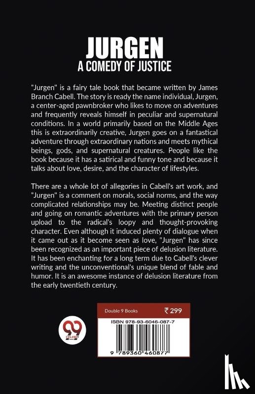 Branch Cabell, James - JURGEN A Comedy of Justice