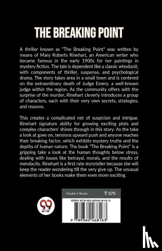 Rinehart, Mary Roberts - The Breaking Point (Edition2023)