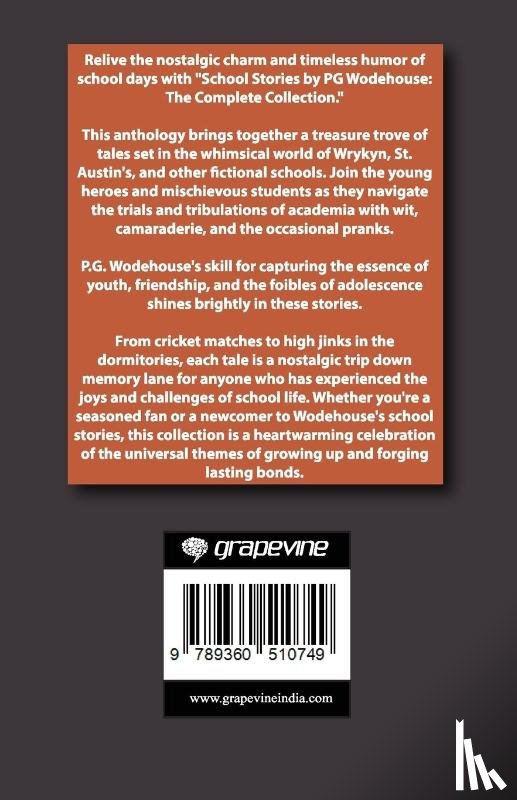 Wodehouse, P. G. - School Stories by P G Wodehouse